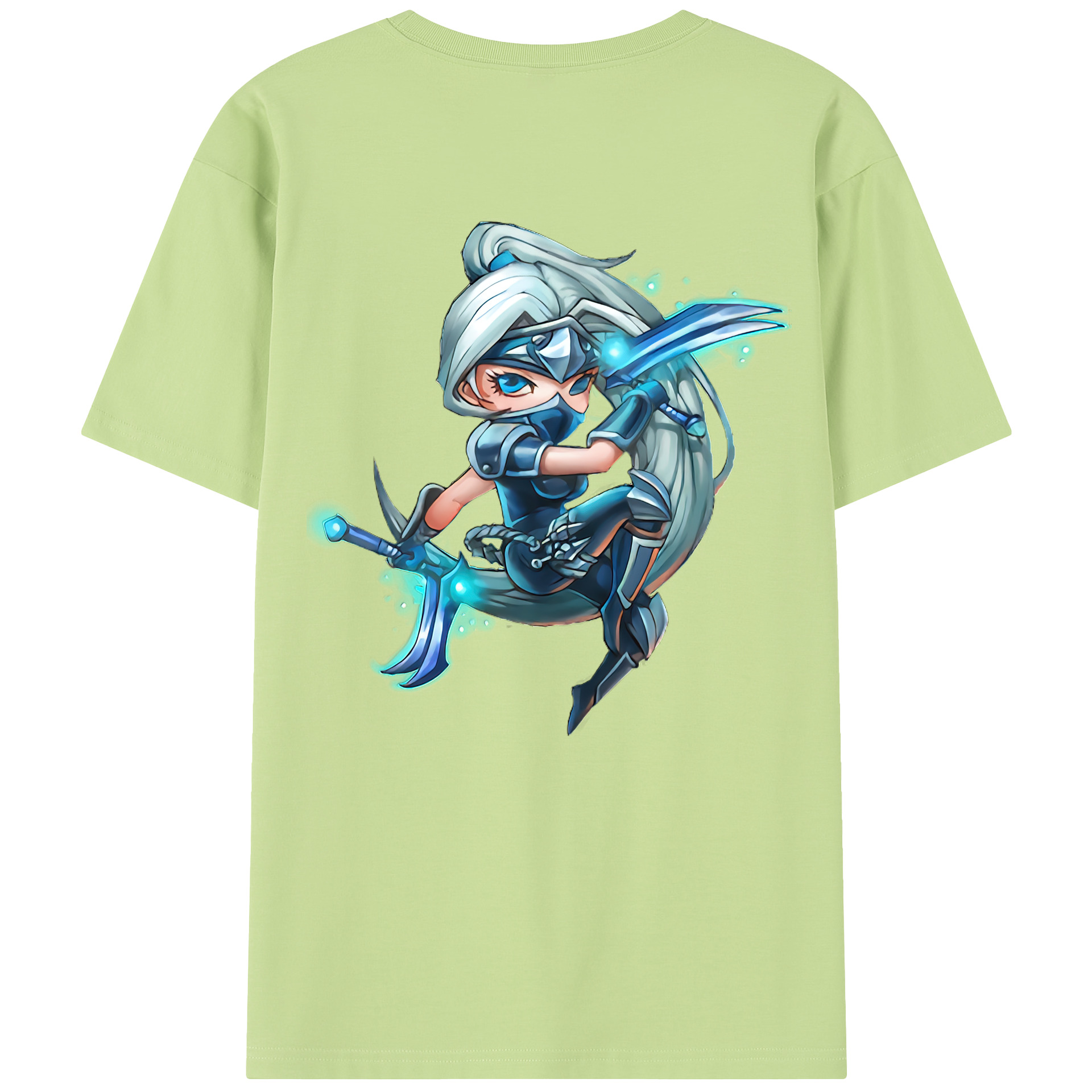 リーグ・オブ・レジェンド League of Legends LOL 綿100％半袖Tシャツ（背面プリント）